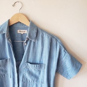 Madewell Courier Shirt Dress